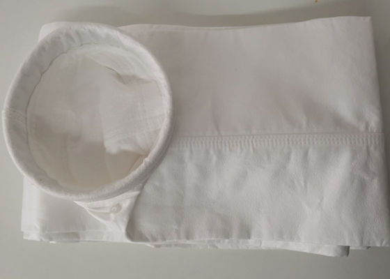 Cementownia 5 mikronów 550gsm Tkany worek filtrujący z PTFE