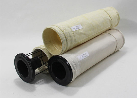 ISO9001 Worek filtrujący Nomex 100 mikronów 550 g / m2 8000 mm