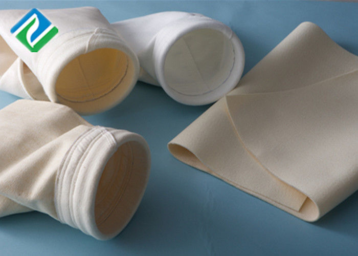 Worki filtracyjne z cementu aramidowego 5 mg / Nm3, powlekane PTFE