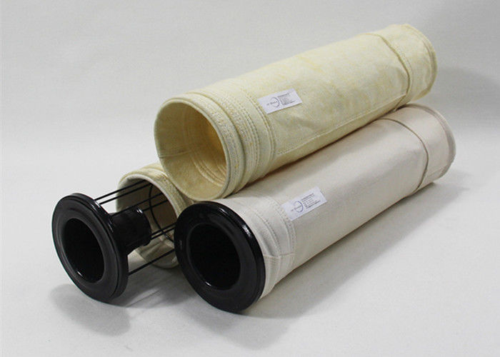 ISO9001 Worek filtrujący Nomex 100 mikronów 550 g / m2 8000 mm