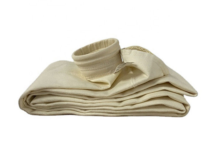 550 G / M2 PPS Aramidowy PTFE Poliestrowy worek filtracyjny Nomex do cementowni